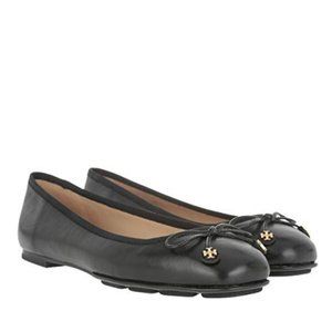 Tory Burch Black Laila Driver Ballet Flats (Sz 36)